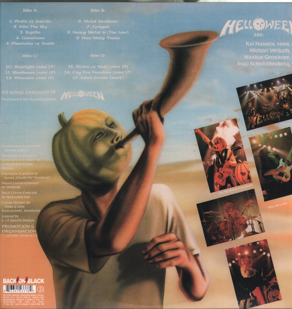 Helloween - Walls Of Jericho - Double Lp