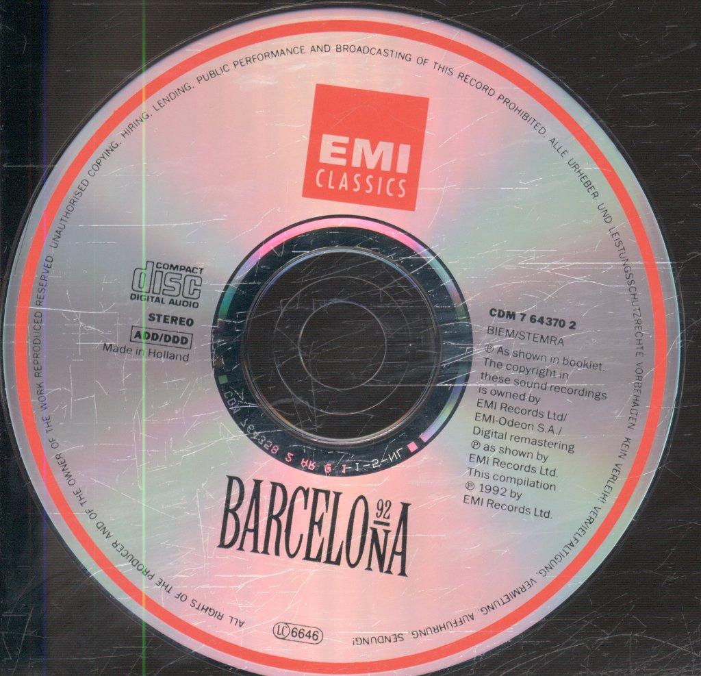 Various Artists - Barcelona '92 - Cd