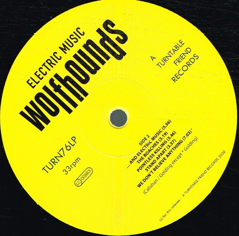 Wolfhounds - Electric Music - Lp