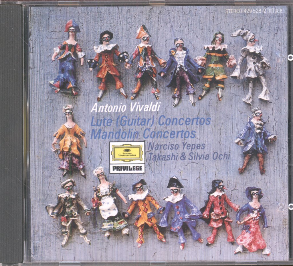 Narciso Yepes, Takashi Ochi, Silvia Ochi - Vivaldi - Lute (Guitar) Concertos - Mandolin Concertos - Cd
