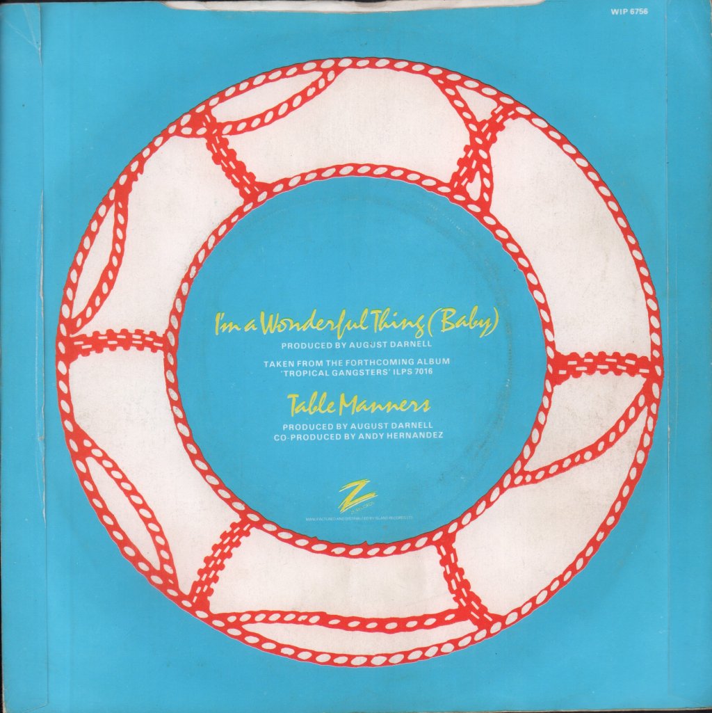 Kid Creole And The Coconuts - I'm A Wonderful Thing Baby - 7 Inch