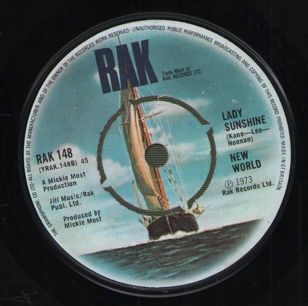 New World - Rooftop Singing - 7 Inch