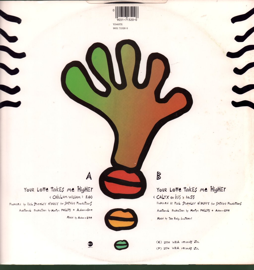Beloved - Your Love Takes Me Higher (Remix) - 12 Inch