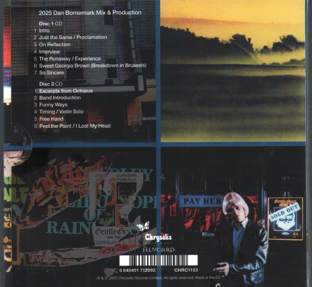 Gentle Giant - Playing The Fool - The Complete Live Experience - Cd Set