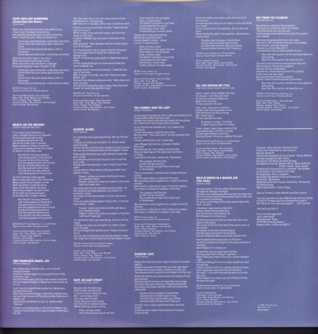 John Denver - Some Days Are Diamonds - Lp