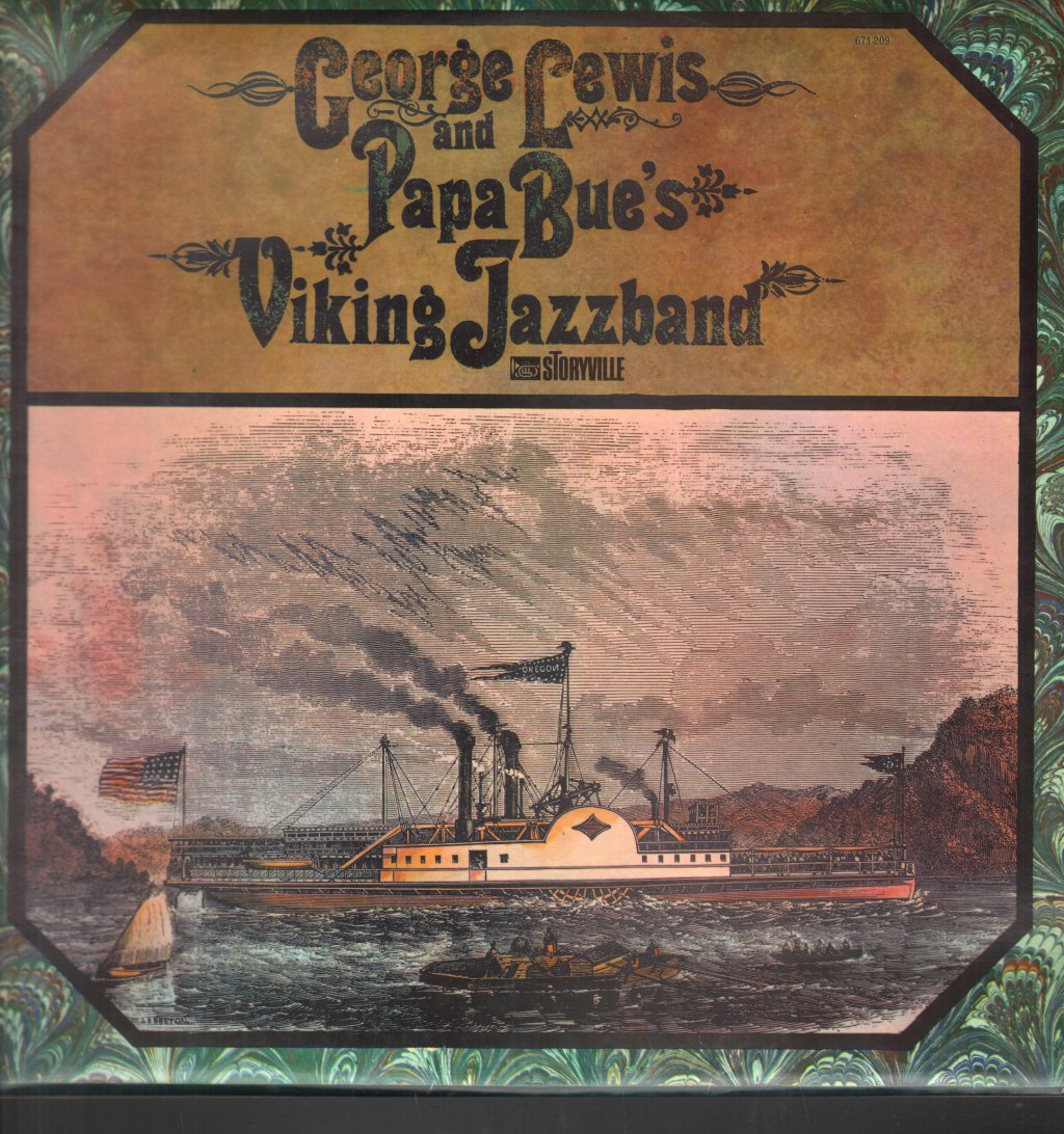 George Lewis And Papa Bue's Viking Jazzband - George Lewis And Papa Bue's Viking Jazzband - Lp