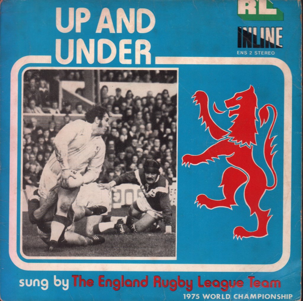 England Rugby League Team - Up And Under - 7 Inch