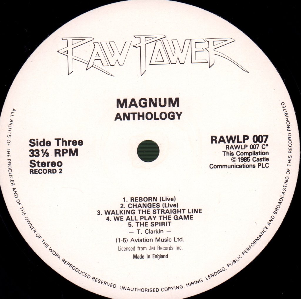 Magnum - Anthology - Double Lp