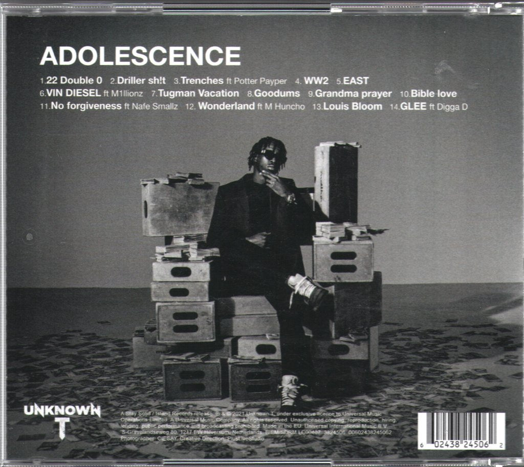 Unknown T - Adolescence - Cd