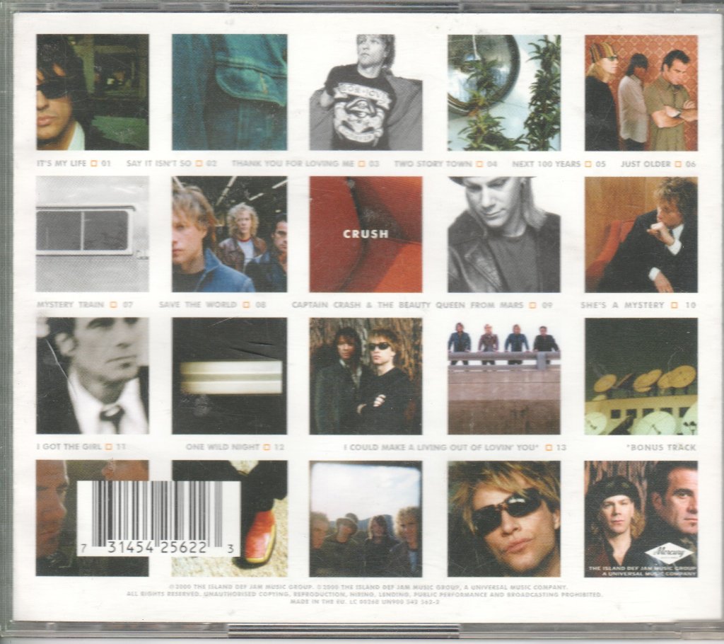 Bon Jovi - Crush - Cd