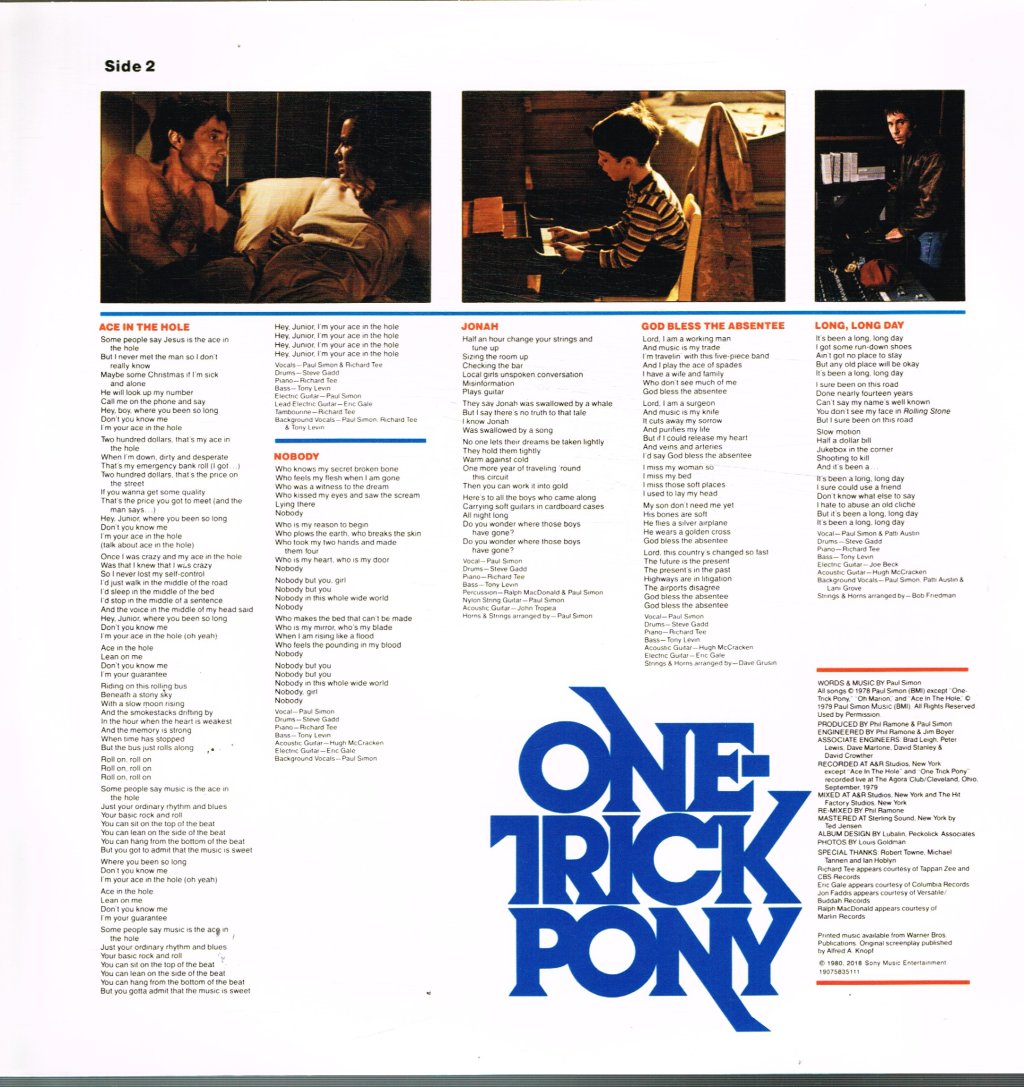 Paul Simon - One Trick Pony - Lp