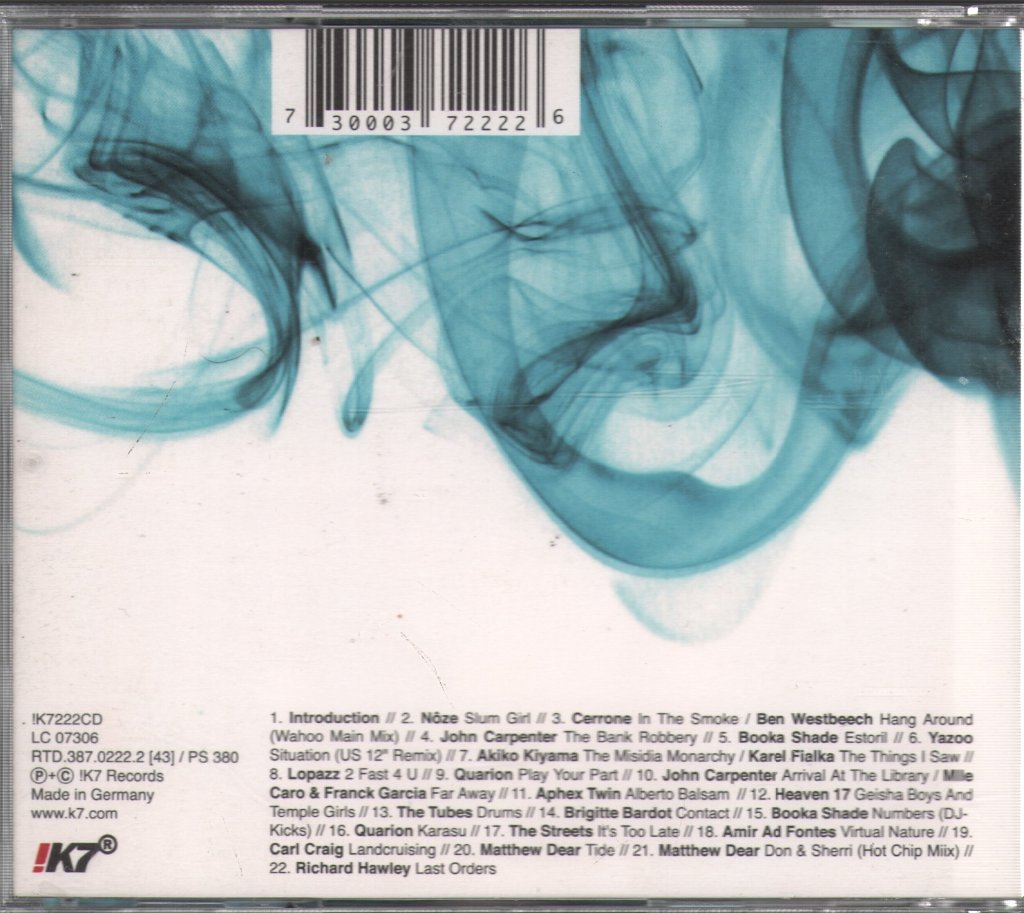 Booka Shade - DJ-Kicks - Cd