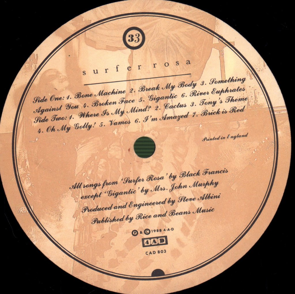 Pixies - Surfer Rosa - Lp