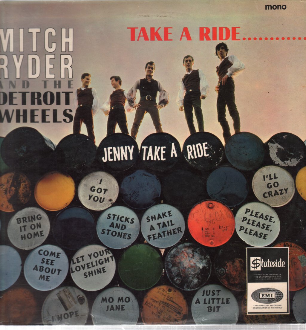 Mitch Ryder And The Detroit Wheels - Take A Ride - Lp