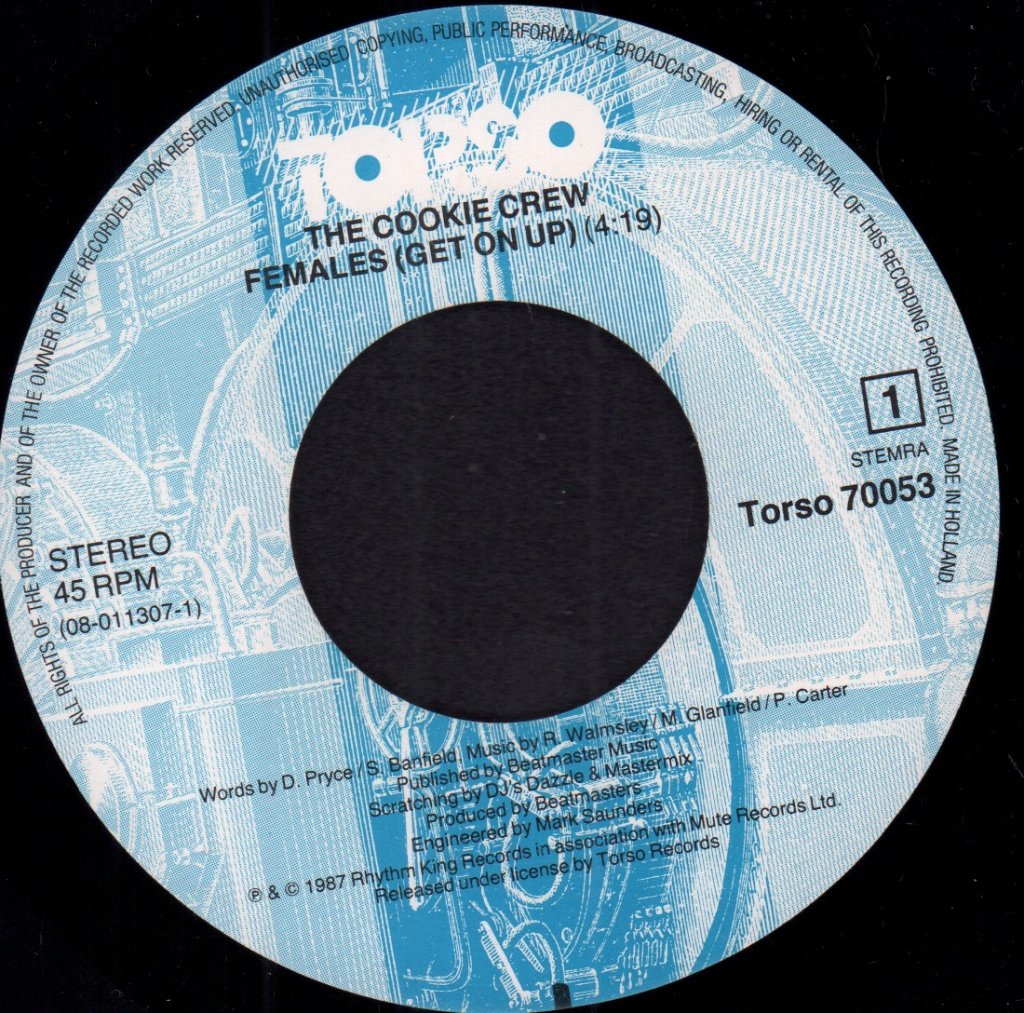 Cookie Crew - Females - 7 Inch