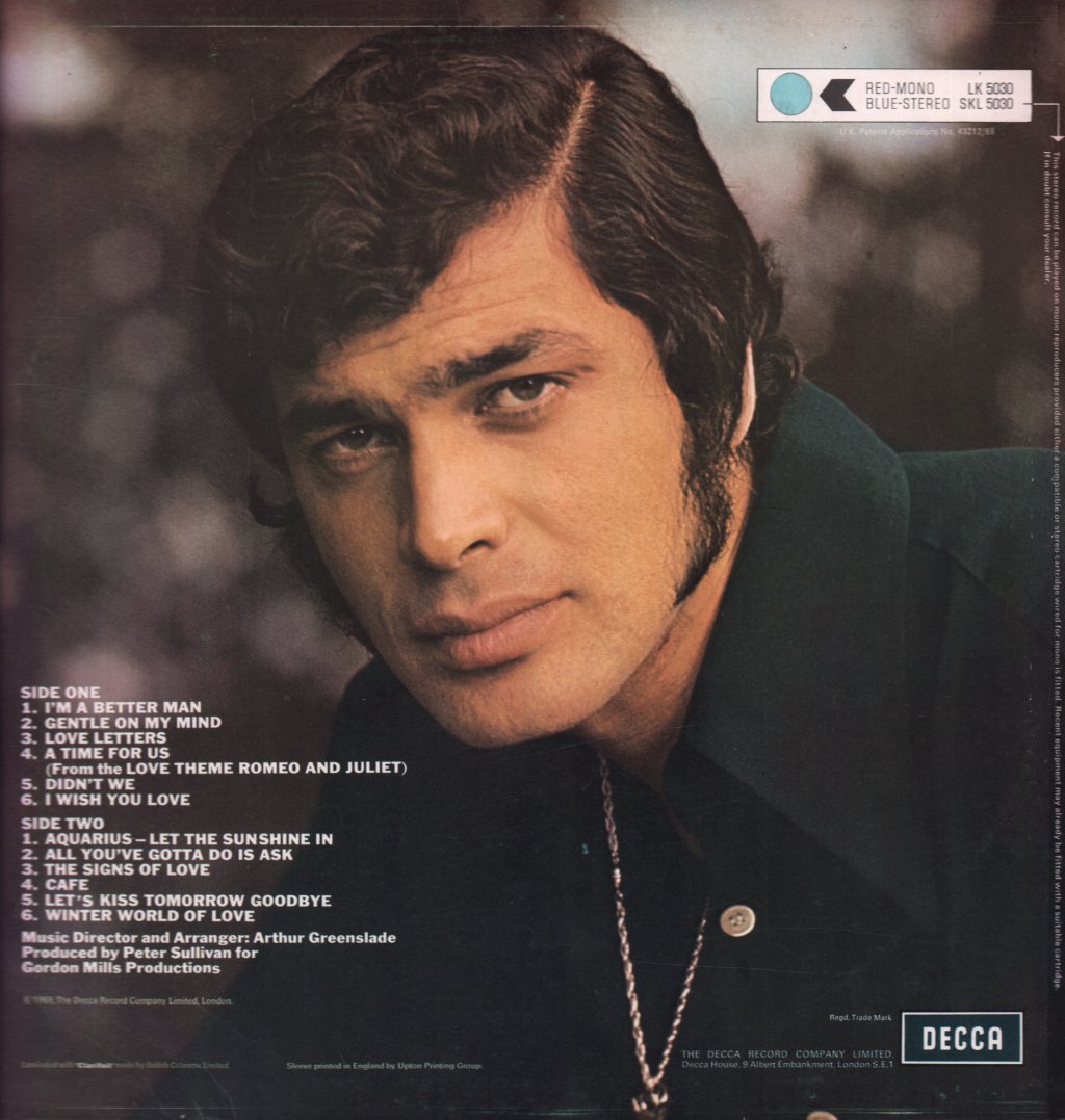 Engelbert Humperdinck - Engelbert Humperdinck - Lp