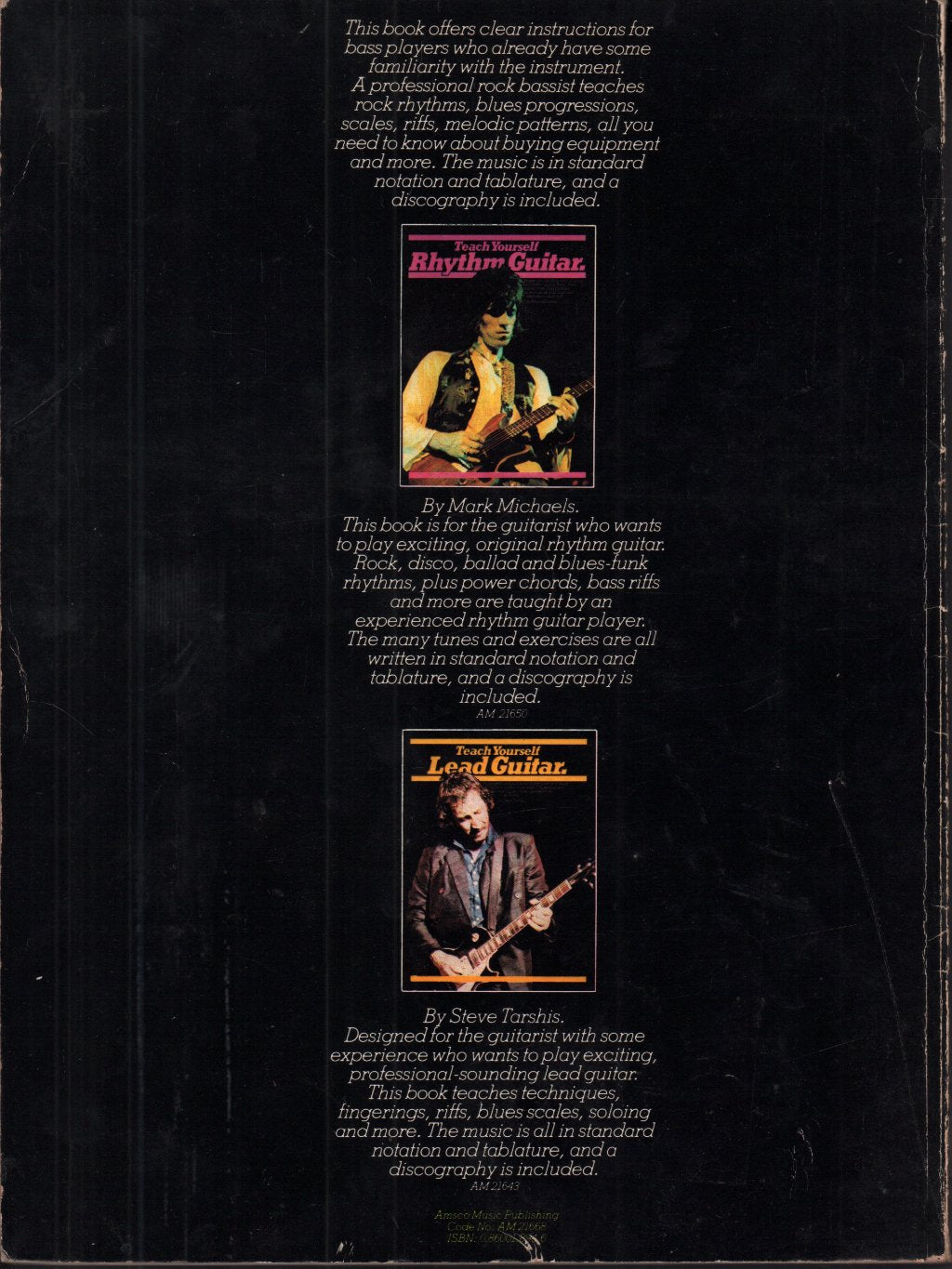 teach yourself rock bass (sting) - teach yourself rock bass - Book