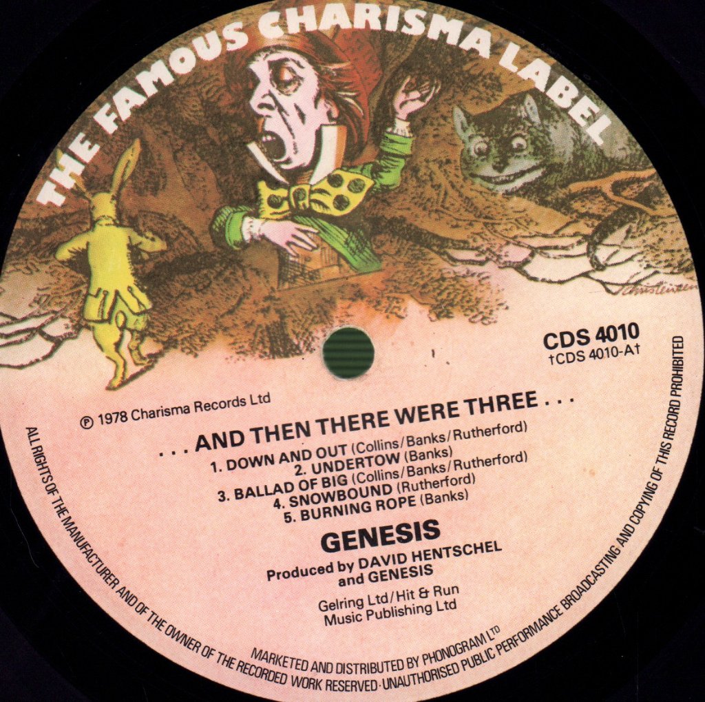 Genesis - And Then There Were Three - Lp