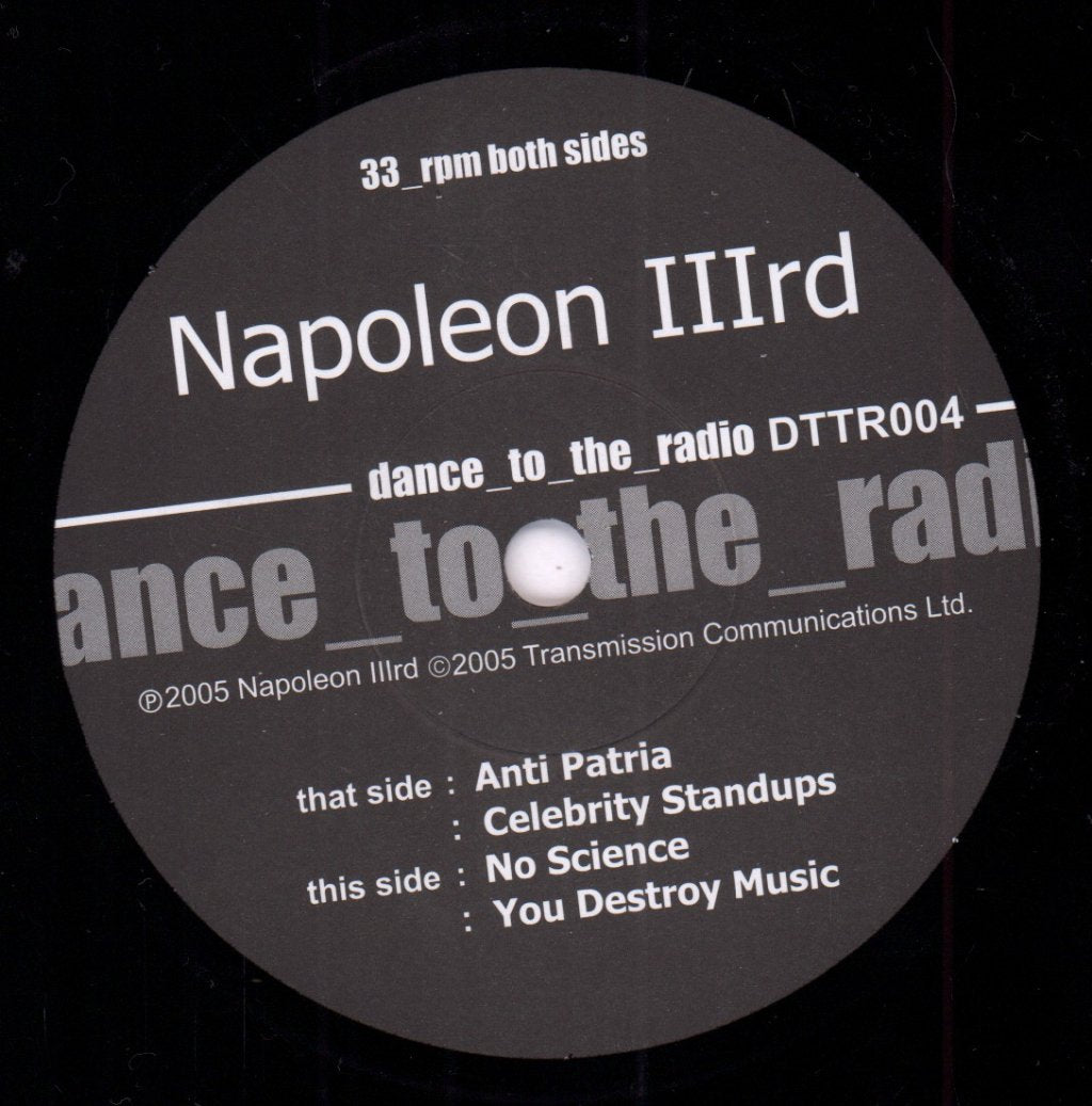 Napoleon 3rd - Anti Patria - 7 Inch