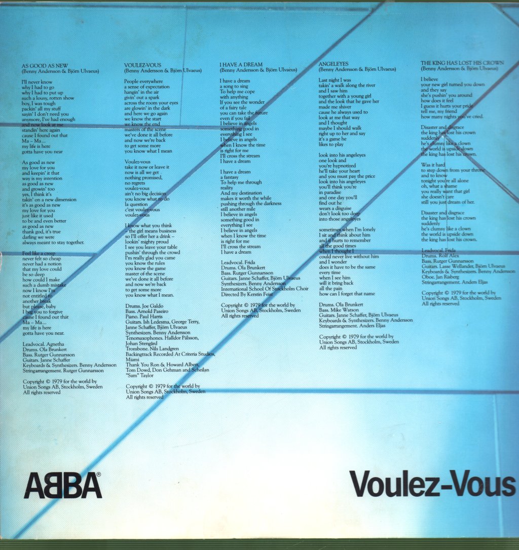 ABBA - Voulez-Vous - Lp