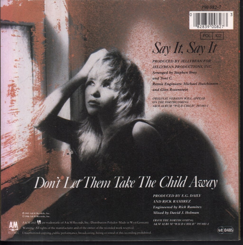E.G. Daily - Say It, Say It - 7 Inch