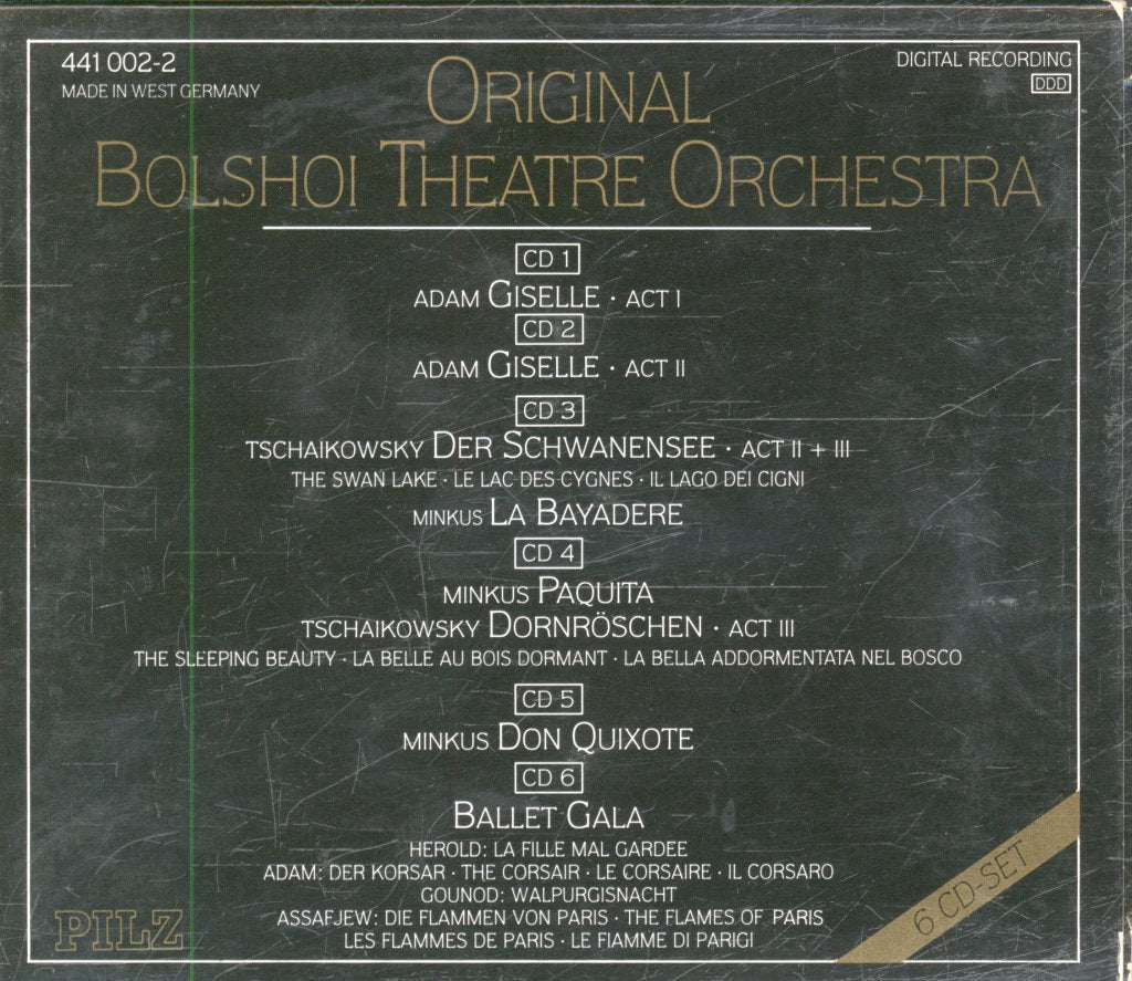 Original Bolshoi Theatre Orchestra - Original Bolshoi Theatre Orchestra - Cd Set
