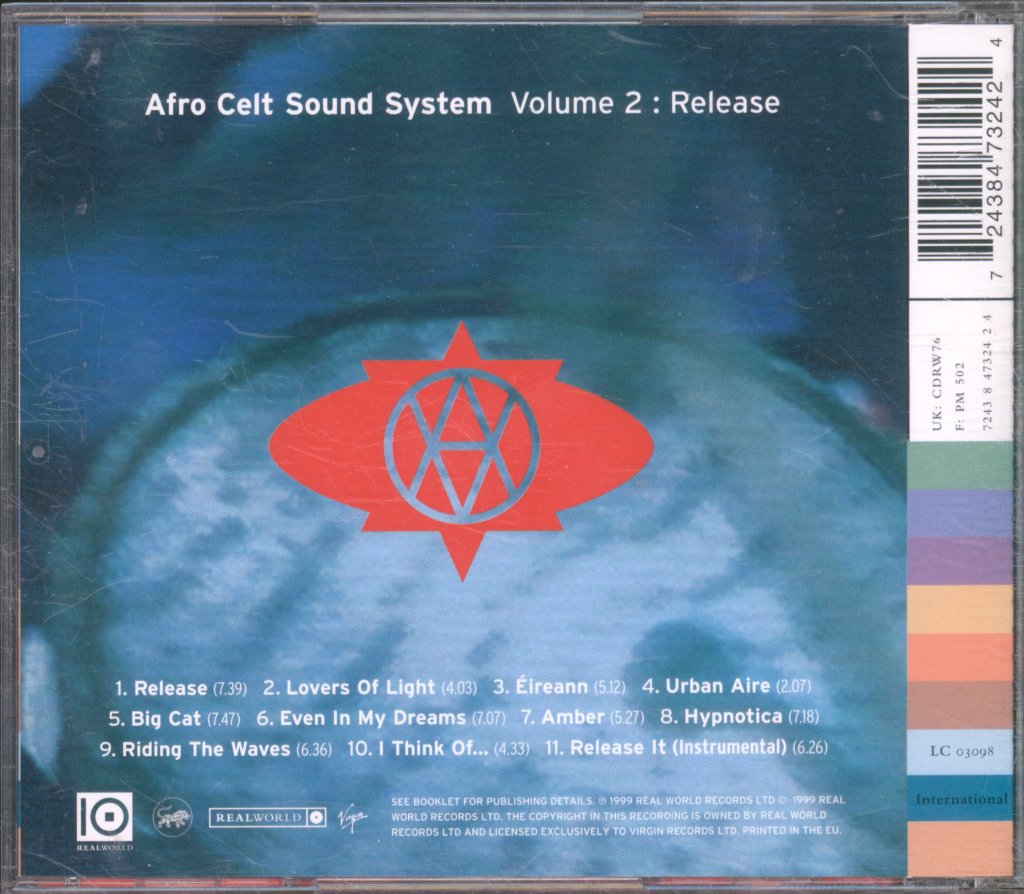 Afro Celt Sound System - Volume 2 : Release - Cd