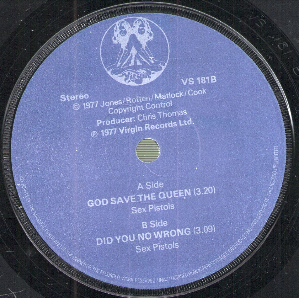 Sex Pistols - God Save The Queen - 7 Inch