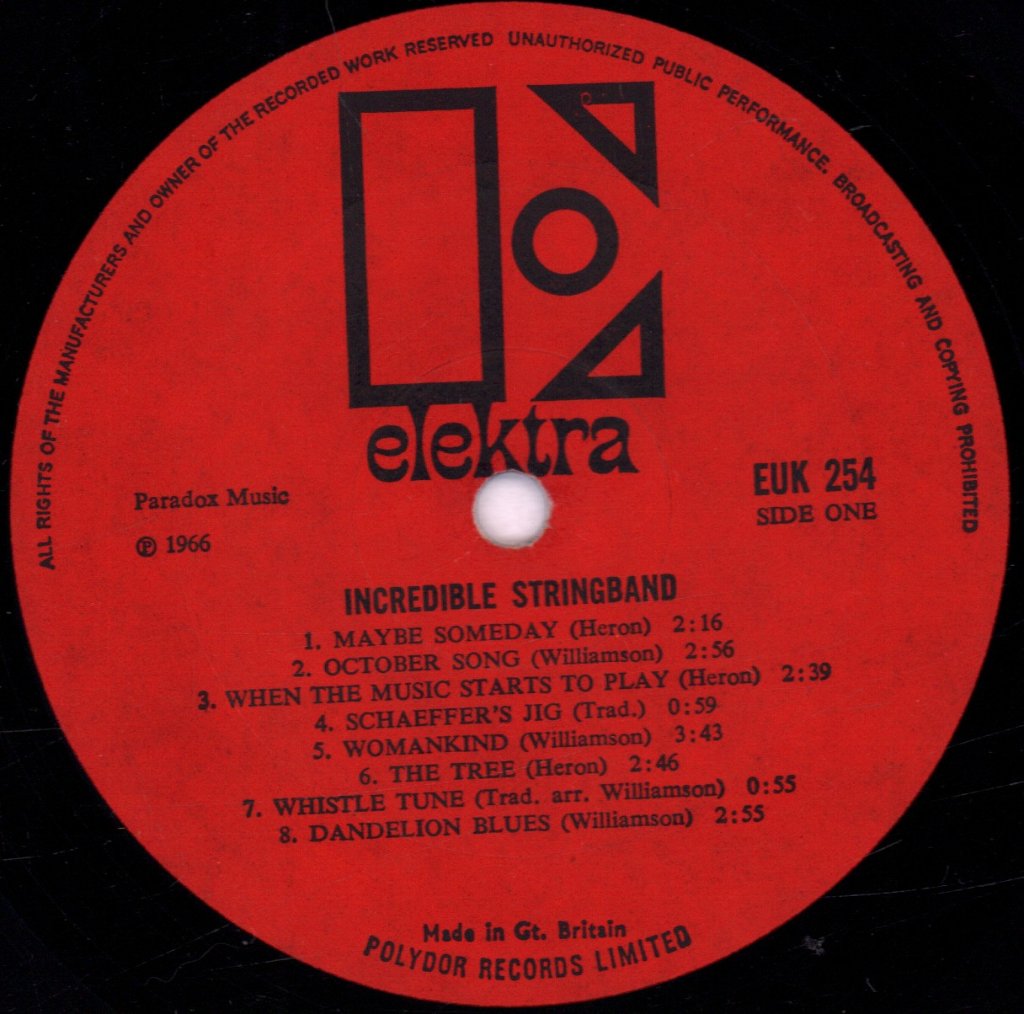 Incredible String Band - Incredible String Band - Lp