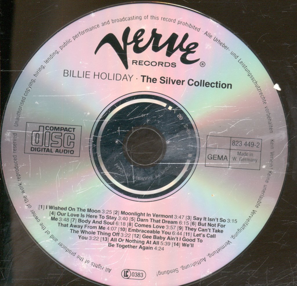 Billie Holiday - Silver Collection - Cd
