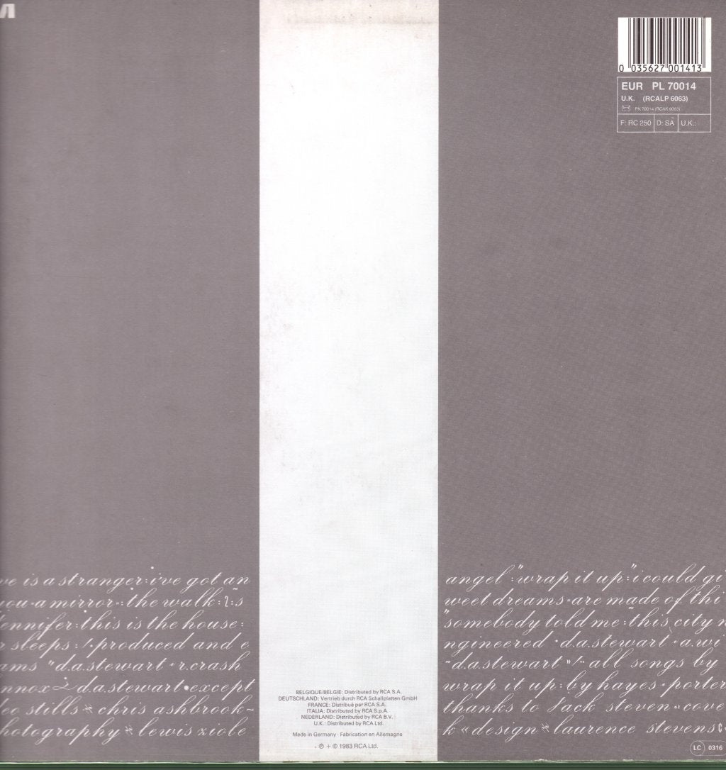 Eurythmics - Sweet Dreams (Are Made Of This) - Lp