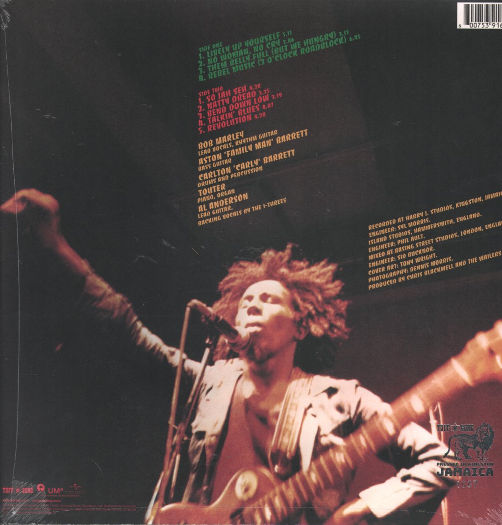 Bob Marley & The Wailers - Natty Dread - Lp