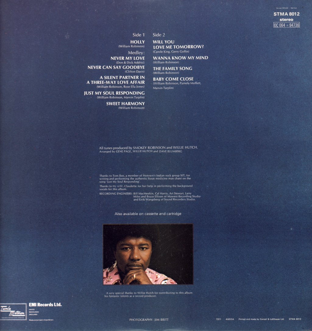 Smokey Robinson - Smokey - Lp