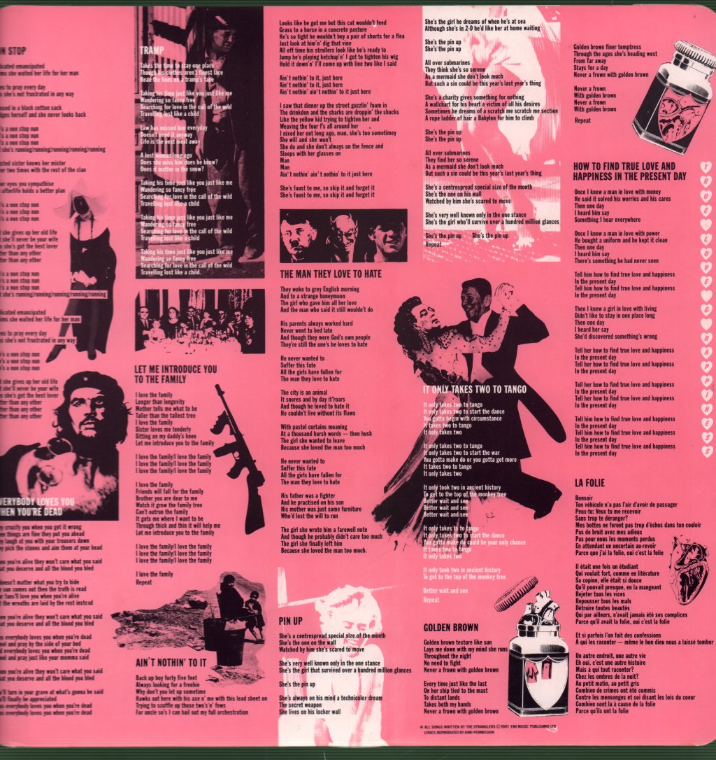 Stranglers - La Folie - Lp