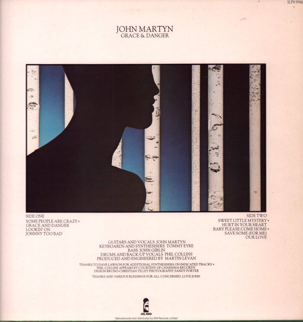 John Martyn - Grace & Danger - Lp