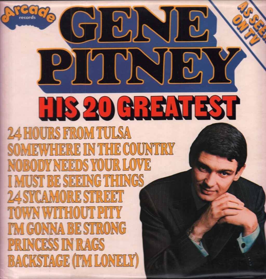 Gene Pitney - His 20 Greatest - Lp