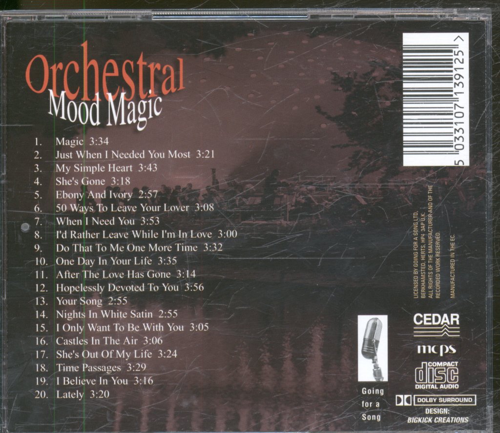 London Symphony Orchestra - Orchestral Mood Magic - Cd
