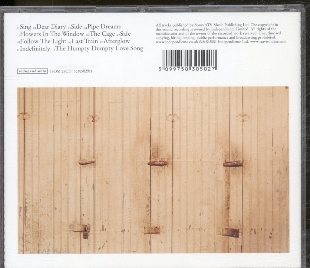Travis (Indie Group) - Invisible Band - Cd