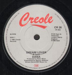 Dana - Dream Lover - 7 Inch