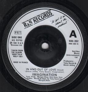 Imagination (80'S Pop Group) - In And Out Of Love - 7 Inch