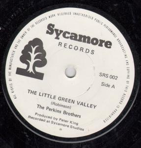 Perkins Brothers - Little Green Valley - 7 Inch