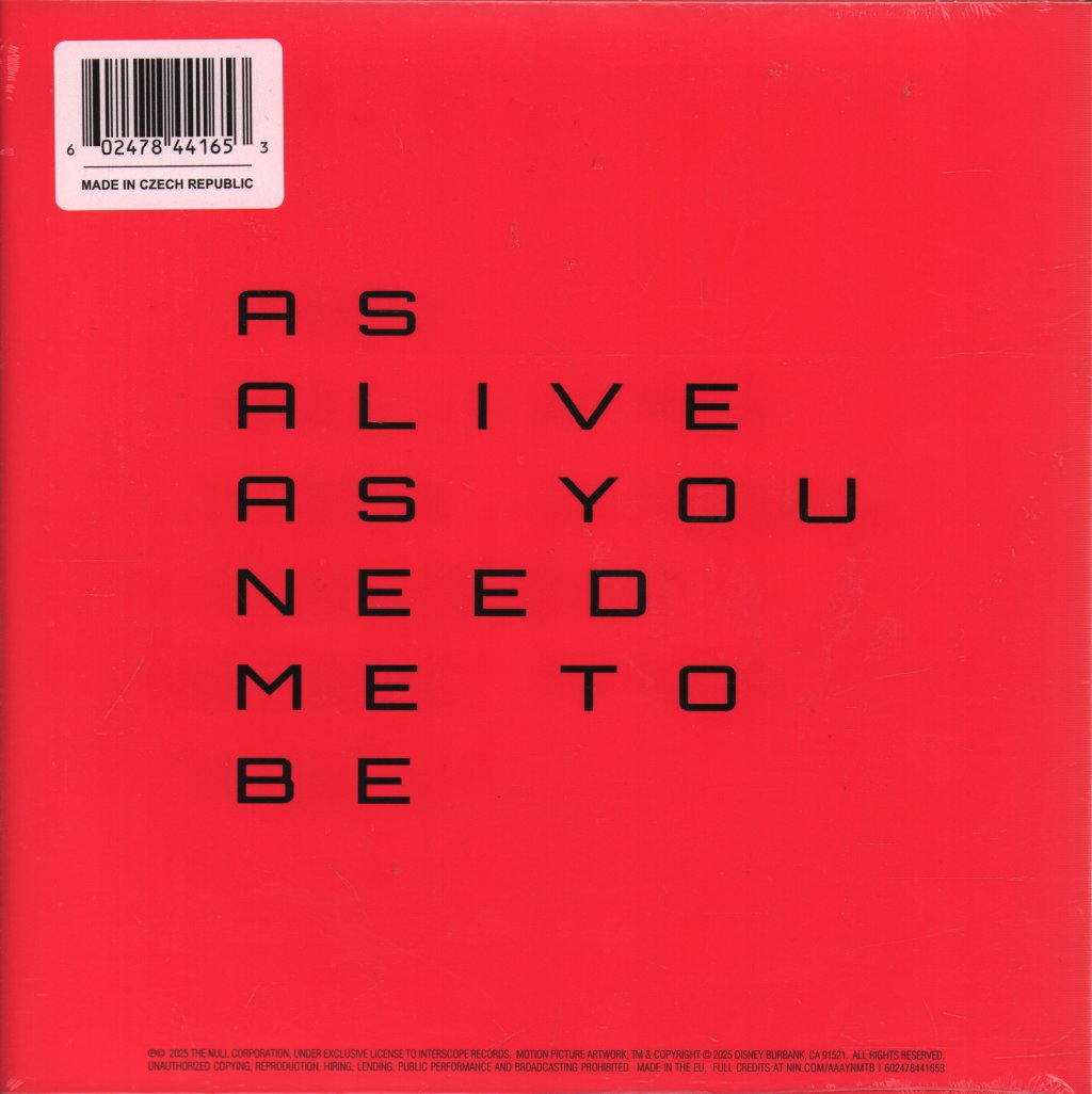 Nine Inch Nails - Alive As You Need Me To Be - 7 Inch