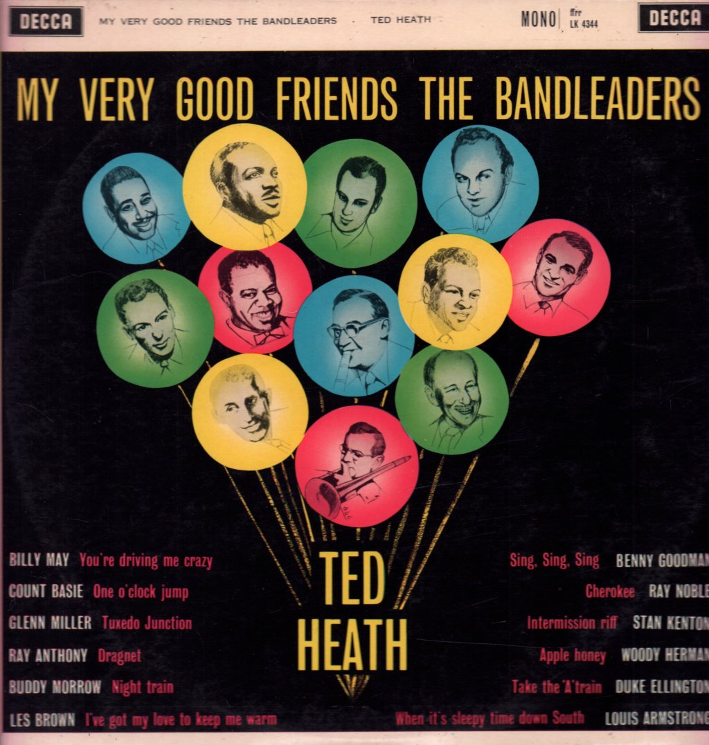 Ted Heath And His Music - My Very Good Friends The Bandleaders - Lp