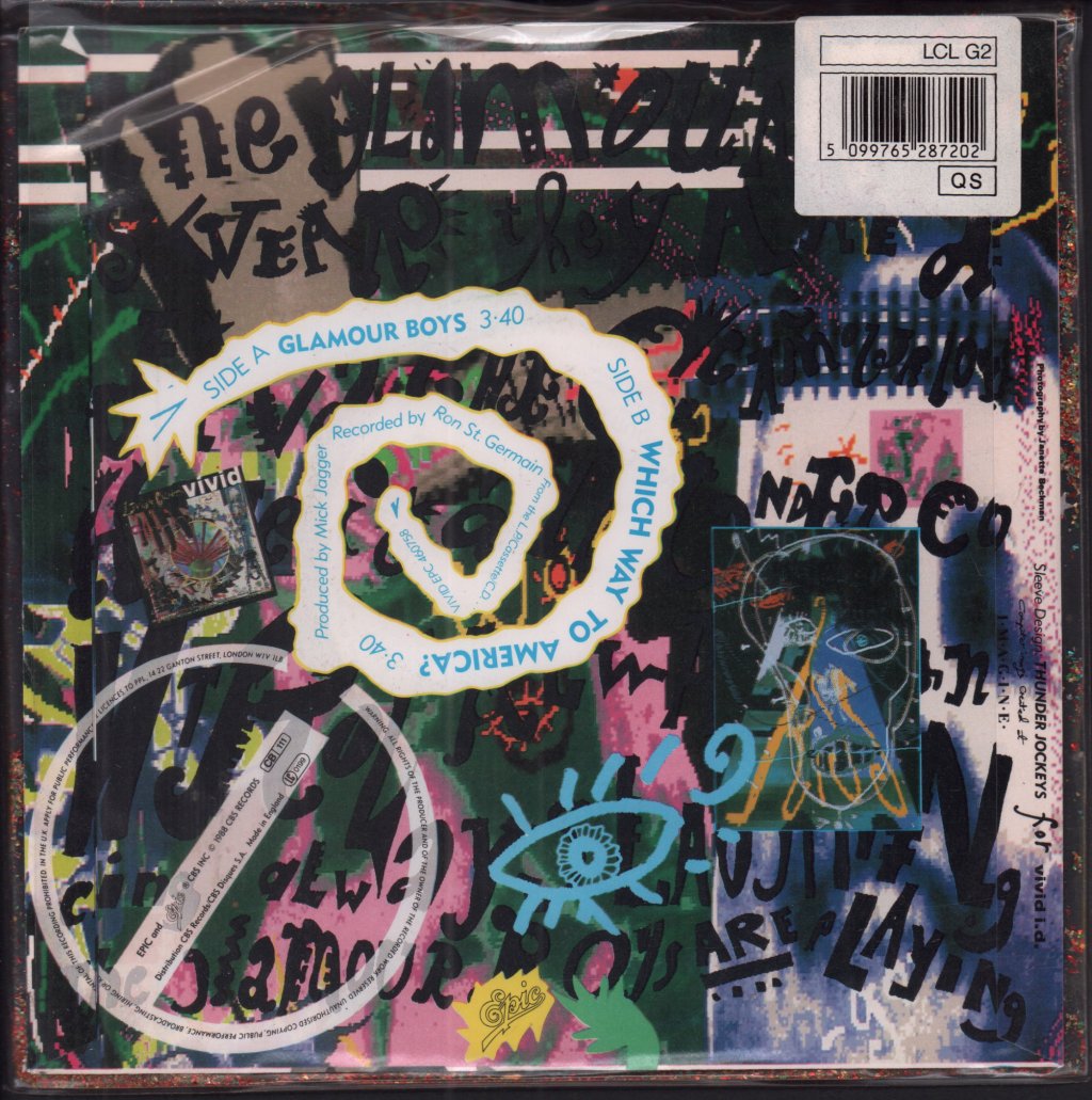 Living Colour - Glamour Boys - 7 Inch