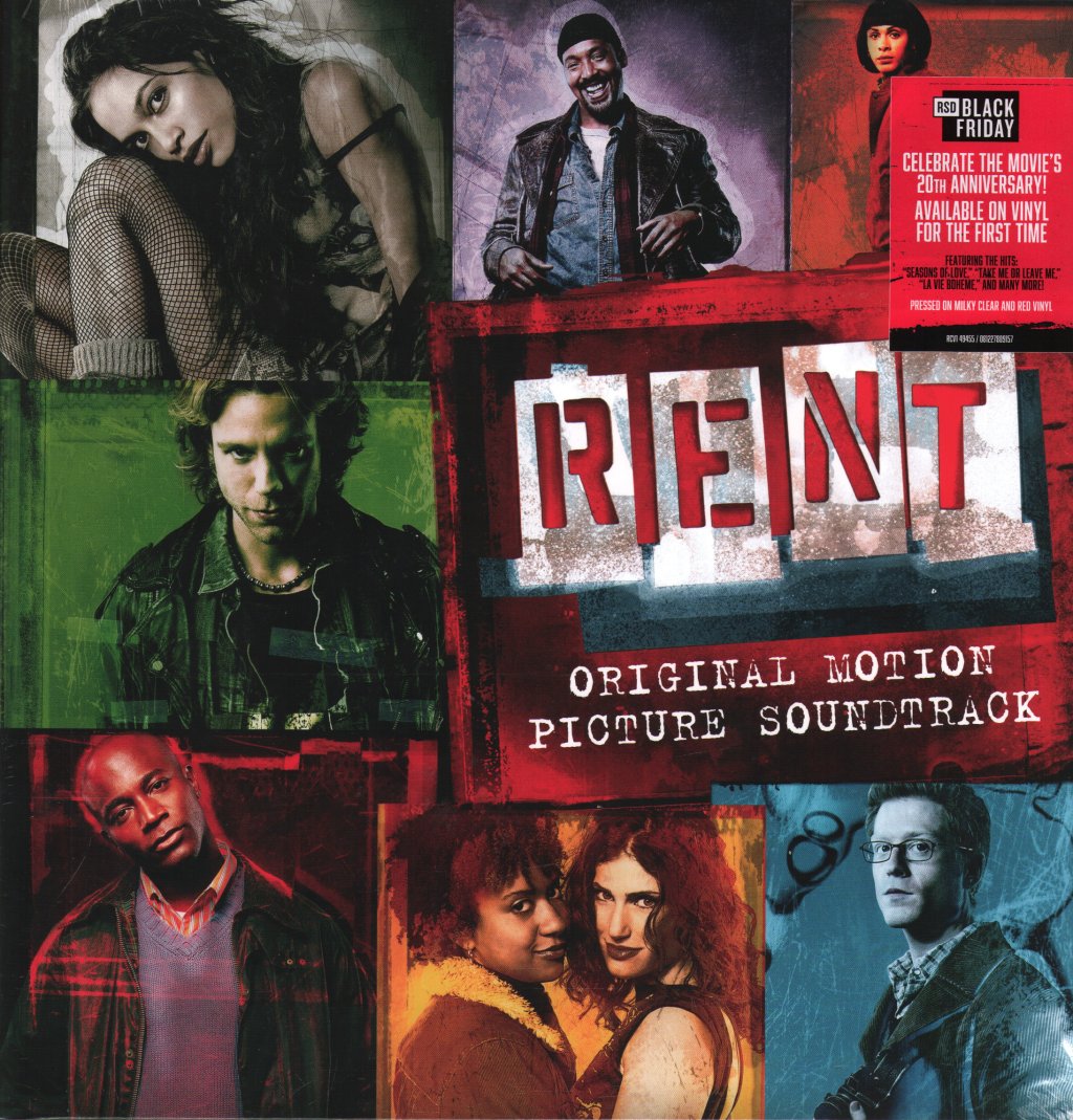 Original Motion Picture Soundtrack - Rent (Black Friday 2025) - Double Lp