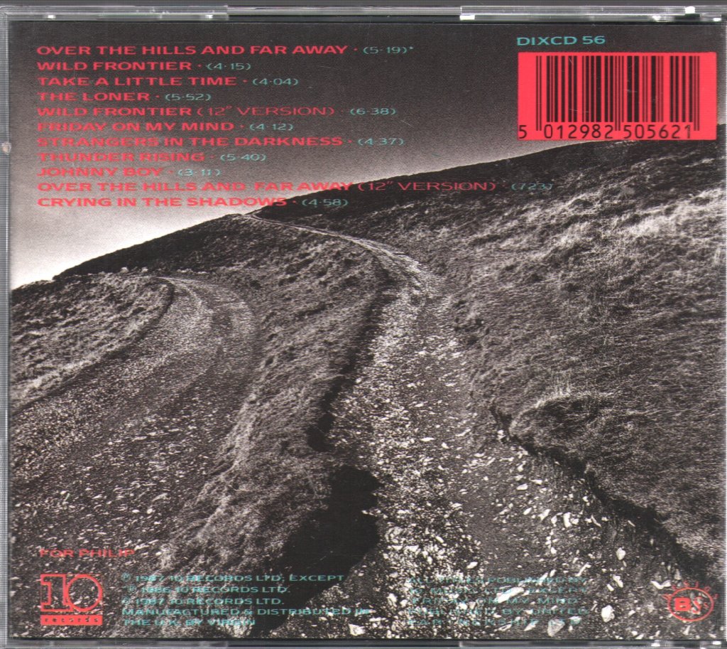Gary Moore - Wild Frontier - Cd