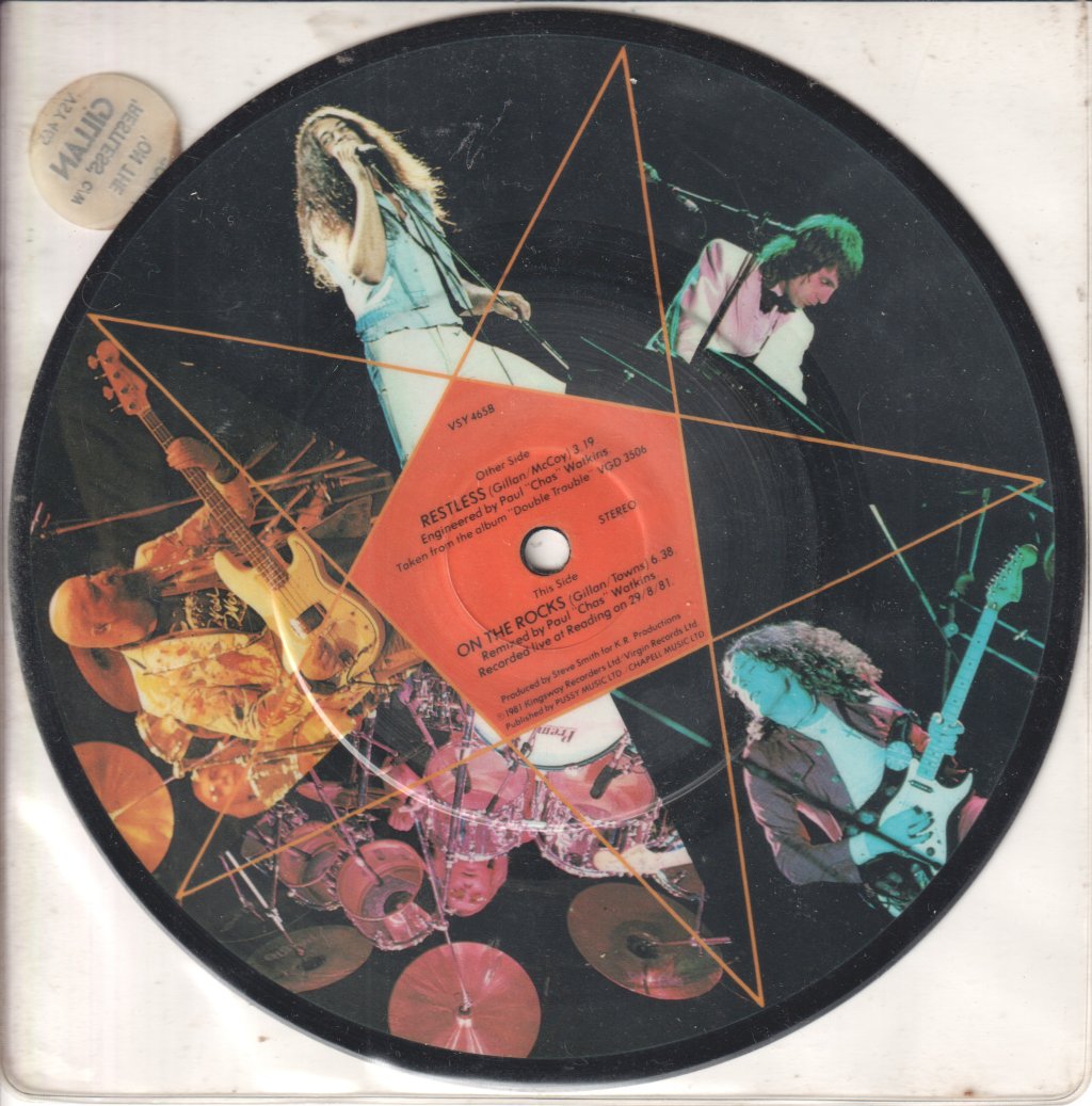 Gillan - Restless - 7 Inch