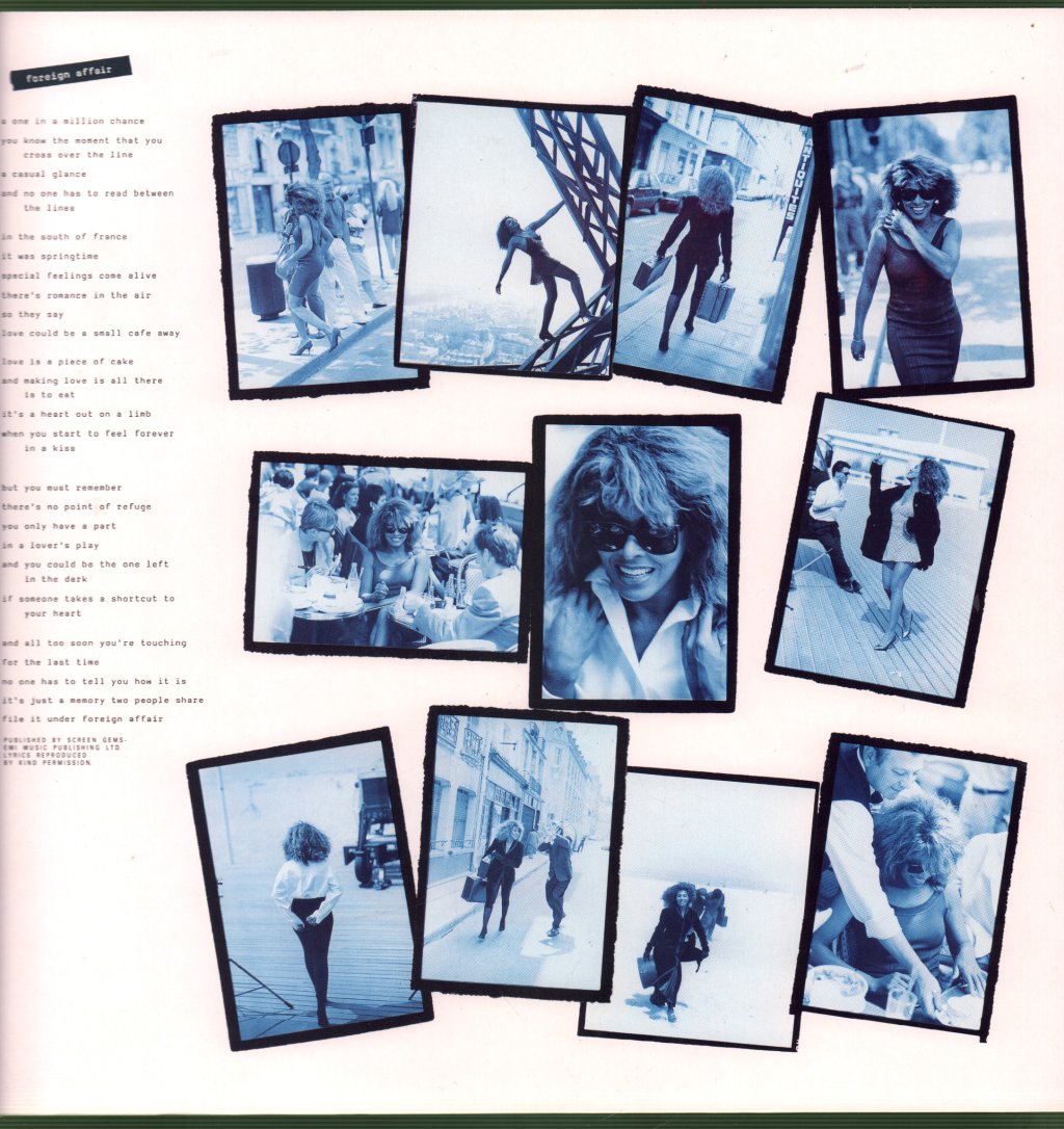 Tina Turner - Foreign Affair - Lp