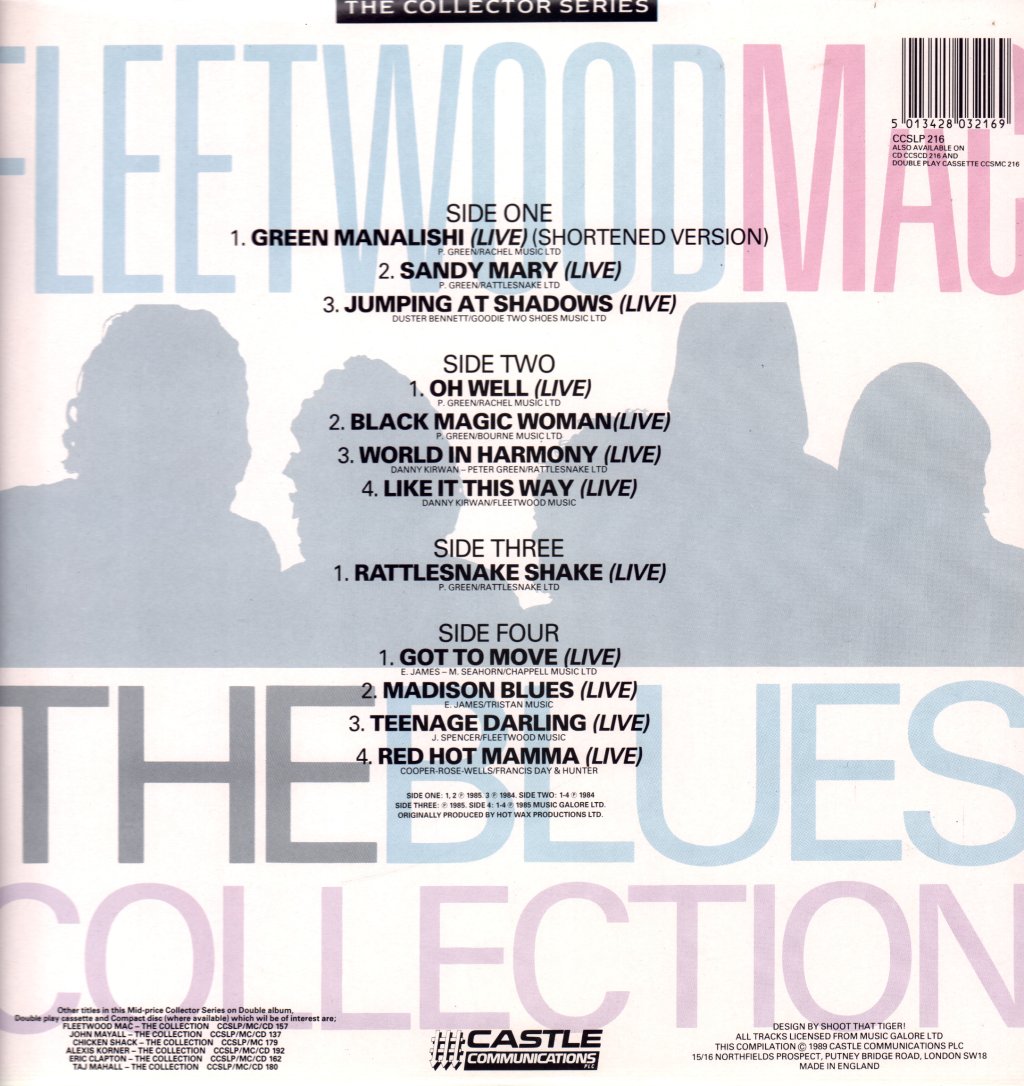 Fleetwood Mac - Blues Collection - Double Lp