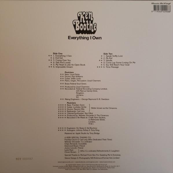 Ken Boothe - Everything I Own - Lp